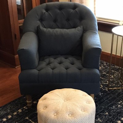 Anastasia best sale tufted chair