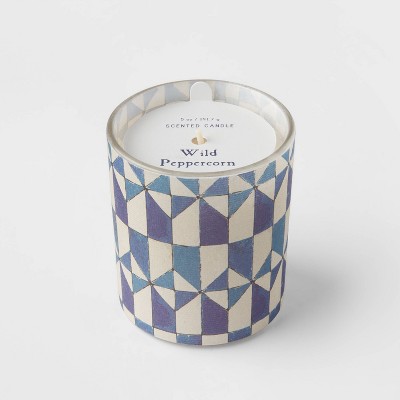 5oz Global Paper Wrapped Glass Wild Peppercorn Candle - Opalhouse™