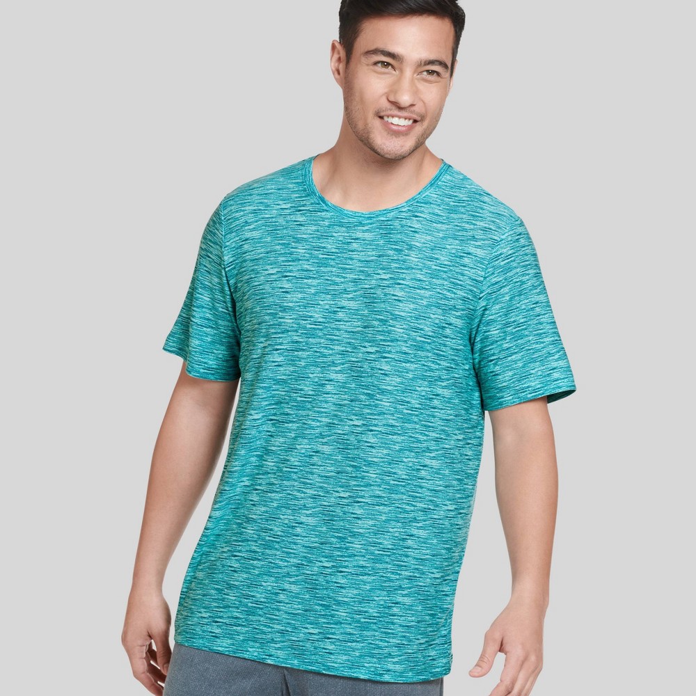 Photos - Other Textiles Jockey Generation™ Men's Ultrasoft Short Sleeve Pajama T-Shirt - Aqua Blue