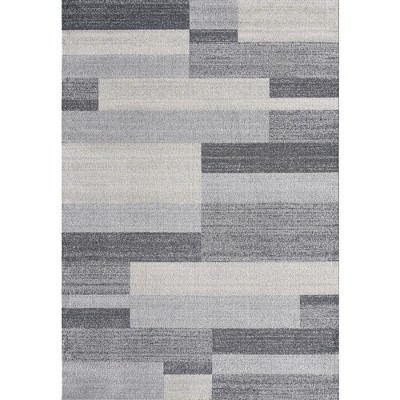 Abani Home Quartz Contemporary Color Block Area Rug : Target