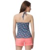 Aeropostale Womens Heathered Palm Halter Top Shirt - 2 of 3
