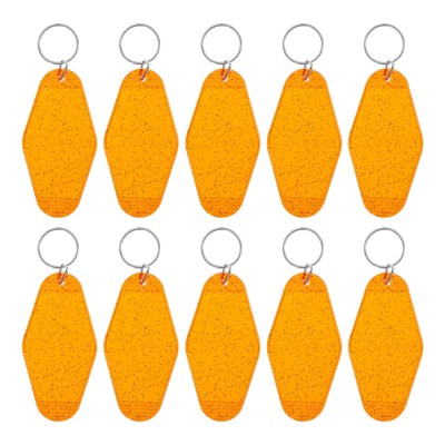 Unique Bargains Vintage Motel Keychain with Spots for DIY Ornament Backpack