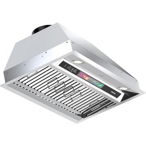 Cesicia 30-in Silver 4-speed 900CFM Insert Range Hood - 1 of 4