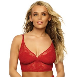 Felina Finesse Cami Bralette - Stretchy Lace Bralettes For Women - Sexy and Comfortable - 1 of 3