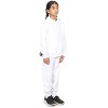 EVERYDAY KIDS All-Season White Pullover Hoodie – Warm Fleece Sweatshirt with Hood – Ideal for School, Outdoor Play, or Travel – Girls Hoodie - 4 of 4