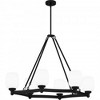 Quoizel Lighting Penning 6 - Light Chandelier in  Matte Black - 4 of 4