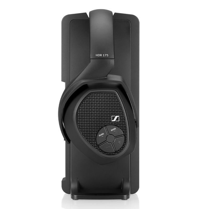 Sennheiser RS175 Closed Circumaural Headphone with 100m Range Transmitter (Black)., 4 of 13