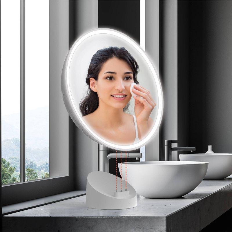 Sharper Image Shower Makeup Mirror 0x Magnification, 6 of 15