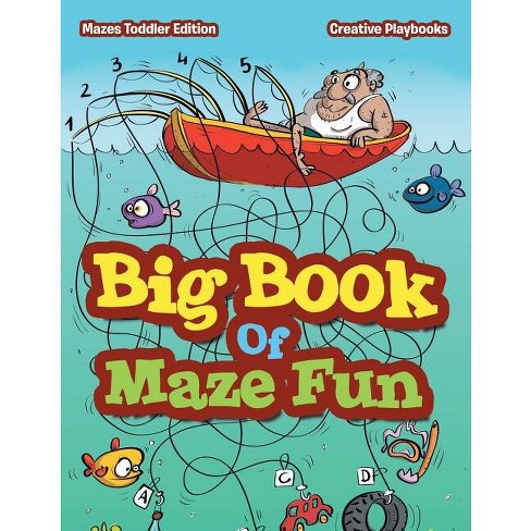 My Big Book Of Awesome Path Mazes Kids Maze Activity Book 3-8