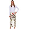 Seven Times Six Dr. Seuss The Grinch Pajama Pants Women's Ugly Sweater Lounge PJ Bottoms - 2 of 4