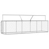 Dog Kennel Silver Galvanized steel, 100% polyethylene Large vidaXL - 4 of 4