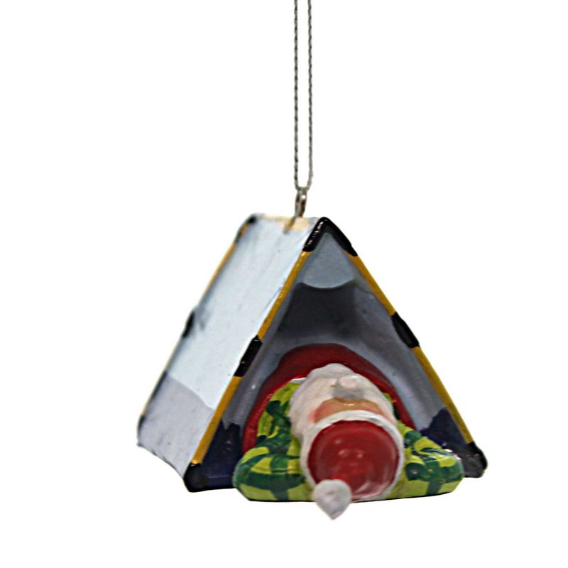 Midwest CBK 1.75 In Santa Tent Ornament Christmas Vacation Camping, 1 of 3