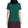 Lands' End School Uniform Women's Short Sleeve Feminine Fit Interlock Polo Shirt - 2 of 4