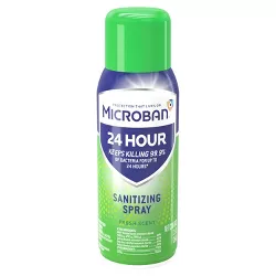 Microban 24 Hour Disinfectant Sanitizing Spray - Fresh Scent - 12.5 fl oz
