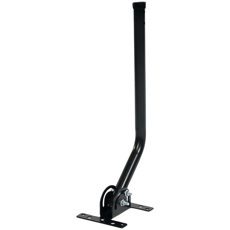 Antennas Direct® ClearStream® 20-In. TV Antenna Mast with Pivoting Base and Hardware — All-Weather Easy-Install Steel Pole and Base (Black), 1 of 8
