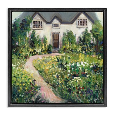 Stupell Industries Rural Floral Cottage Garden Blooms, 25" x 25"