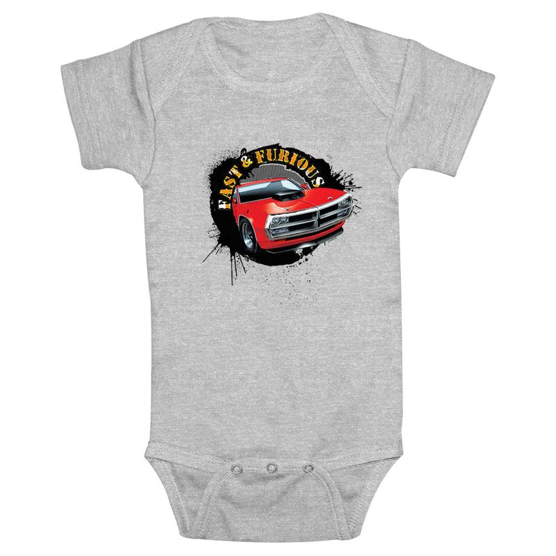 Infant's Fast and Furious Speedy Car Onesie, 1 of 4