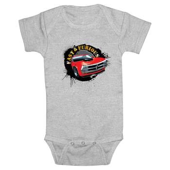 Infant's Fast and Furious Speedy Car Onesie
