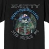 Spongebob Squarepants Smitty WerbenjÃ¤germanjensen He Was #1 on Black Short Sleeve Adult T-Shirt - 2 of 3