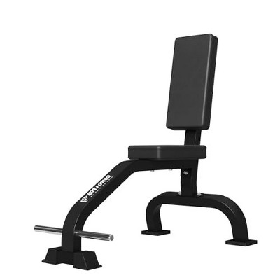 ER KANG Stationary Upright Bench, Seated Stationary Bench for Shoulder Press, Bicep Curls and Tricep Extension, Strength Training Bench Home Gym