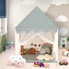 Infans Kids Play Tent Large Playhouse Children Castle Fairy Tent Gift w/ Washable Mat - 2 of 4