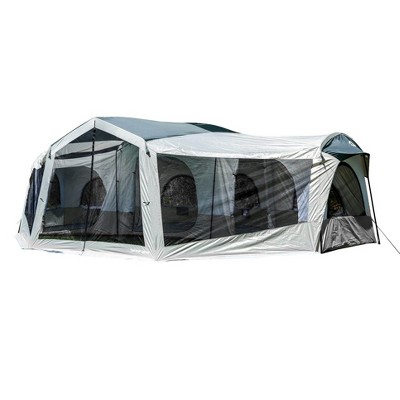 Tahoe Gear Carson 14 Person Large Family Cabin Tent with Solar Shield