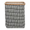 Household Essentials Bamboo Rimmed Rectangular Krush Hamper - image 3 of 4