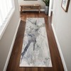 Taupe Brown And Black Abstract Area Rug - 2 of 4