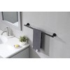 Matte Black Bathroom Fixture Collection 5 Pieces Set - image 2 of 4