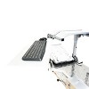Abtivan Corporation GTA Pro Model Keyboard and Mouse Tray Add on (White) - 2 of 4