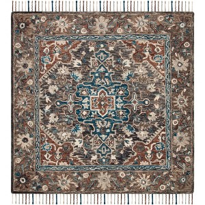 Aspen W/ Tassels APN112 Hand Tufted Indoor Rugs - Safavieh - 1 of 4