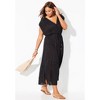 Swimsuits for All Women's Surplice Maxi Cover Up Dress (Plus Sizes Available) - 4 of 4