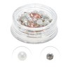 Unique Bargains Women's Fashion Rhinestone Nail Supplies White Colorful 1 Set - 3 of 4