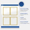 Avery Labels, 4" x 3-1/3", Gold-Metallic Ornaments, Glossy, 40ct - 3 of 4
