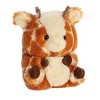 Aurora Mini Giminy Giraffe Rolly Pet Round Stuffed Animal Brown 5" - image 2 of 4