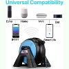 AlphaWorks Portable Retractable Extension Smart Cord Reel (Alexa, Google Home Enabled) - 14AWG x 65' Ft - 4 of 4