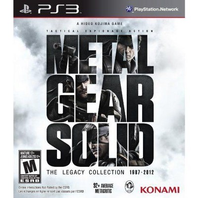 Metal Gear Solid: The Legacy Collection no Artbook - Playstation 3