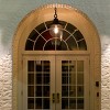 Globe Glass/Metal Outdoor Pendant Lamp Rusty - LNC: Seedy Glass, Nautical Lantern, ETL Listed - 3 of 4