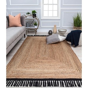 Rugs America Naomi NO10F Border Geometric/Solid Area Rug - 1 of 4