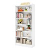 Hommoo 78-inch Tall 7-Tier Modern Bookcase White - 4 of 4