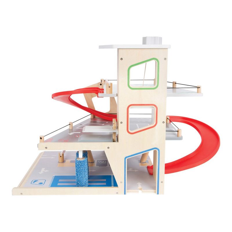 Small Foot City Garage Wooden Playset, 4 of 7