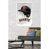 Trends International MLB San Francisco Giants - Drip Helmet 22 Framed Wall Poster Prints - 2 of 4