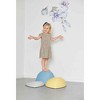 GONGE Hilltops - The Original Non-Slip Stepping Stones for Kids - Balance, Coordination, Motor Skills - Nordic Colors - Set of 3 - 4 of 4