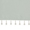 Gracie Mills Elroy Lightweight Beaded Faux Silk Valance - 2 of 4