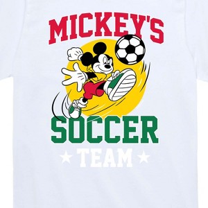 Boys' - Disney - Mickey's Soccer Short Sleeve Graphic T-Shirt - 1 of 4