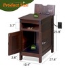 Farmhouse End Table for Living Room - 2 of 4
