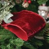Velvet Ribbon Red 6"H - 3 of 3