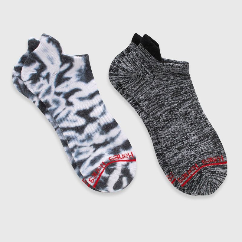 Hanes Originals Premium Men's Heel Shield Socks 2pk - 6-12, 2 of 4