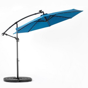 KTMBDW 10ft Patio Umbrella Outdoor Square Large Cantilever Windproof Offset and Heavy Duty Sun Umbrella for Garden Deck Pool,(No Base) - 1 of 4