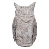 17" x 9" Magnesium Oxide Country Owl Garden Sculpture Gray - Olivia & May - 3 of 4